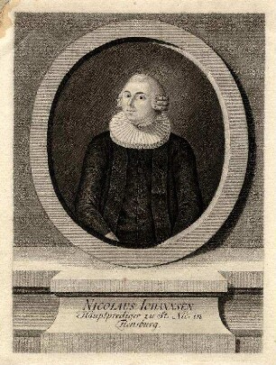 Bildnis von Nikolaus Johannsen (1740-1806)