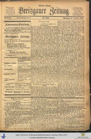 22.09.1901 (Erstes Blatt)