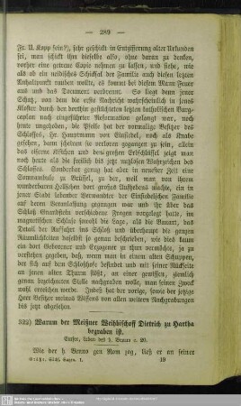 322. Warum der Meißner Weihbischoff Dietrich zu Hartha begraben ist