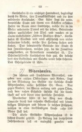 Witzenhausen.
