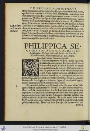 Philippica II.