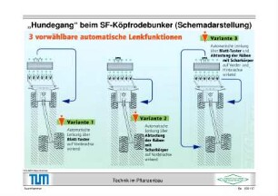 "Hundegang" beim SF-Köpfrodebunker (Schemadarstellung)