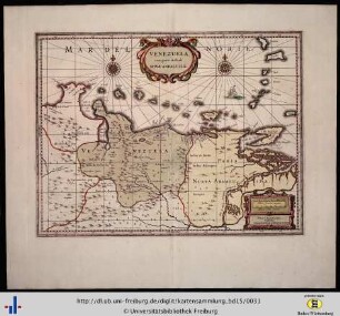 Venezuela cum parte australi Novae Andalusiae.