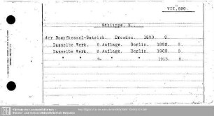 Schlippe, E.