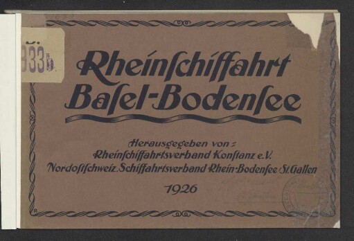 Rheinschiffahrt Basel-Bodensee