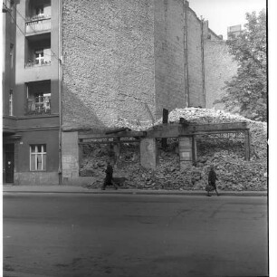 Negativ: Gelände, Gleditschstraße 72, 1950