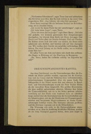 Dreiundzwanzigstes Kapitel