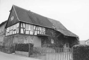 Wohnhaus, Fachwerk; Gründau, Obergasse 18