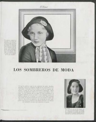 Los sombreros de moda