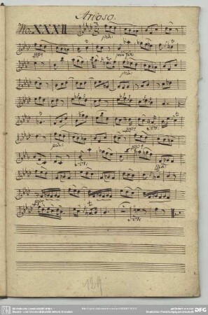 32. Anonymus, Arioso, f-Moll