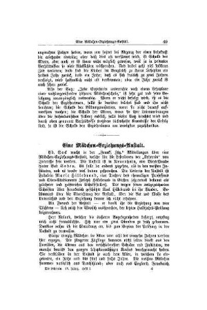 Eine Mädchen-Erziehungs-Anstalt