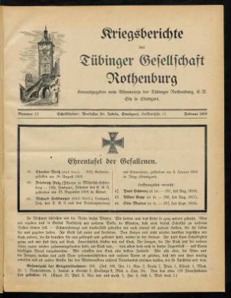1-4, Nr. 13, Februar 1919