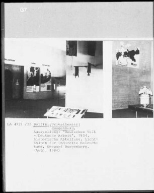 Ausstellung: "Deutsches Volk - Deutsche Arbeit"