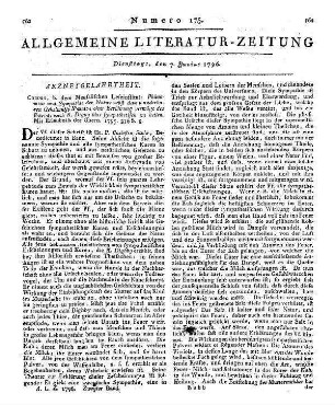 [Stöhr, C.]: Phaenomene und Sympathie in der Natur. Nebst dem wunderbaren Geheimniss Wunden ohne Berührung vermöge des Vitriols nach K. Digby blos sympathetisch zu heilen. Coburg: Meusel 1795