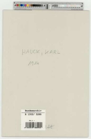Hauck, Karl, Schmied