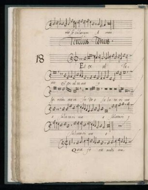 18. Magnificat tertius tonus