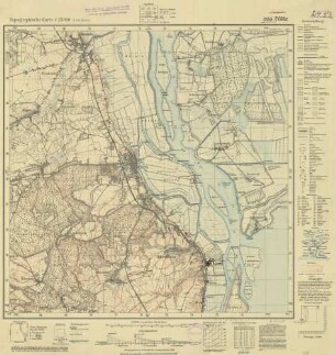 2453 (alte Nr.: 1057) Pölitz, Topographische Karte 1:25000 (4cm - Karte)