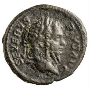 Münze, Denar, 210 n. Chr.
