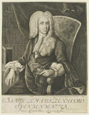 Bildnis des Bartolomaeus Leonhardus Svendendörffer