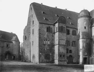 Schloss Steinau; Brüder-Grimm-Gedänkstätte — Südflügel: Küchenbau