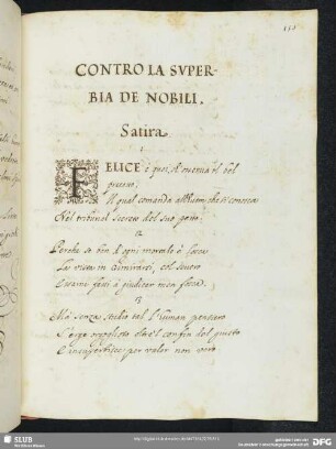 [Text 6:] Contro la superbia dei nobili