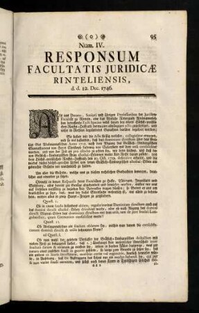 95-102, Num. IV. Facultatis Juridicae Rinteliensis