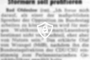 Stormarn soll profitieren