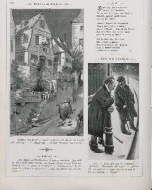 "Nicht zu verblüffen" "Nach dem Kommers"