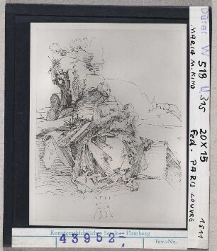 Albrecht Dürer: Maria mit Kind. Paris, Louvre