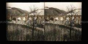 Eisenbahnviadukt über den Bober, bei Hirschberg