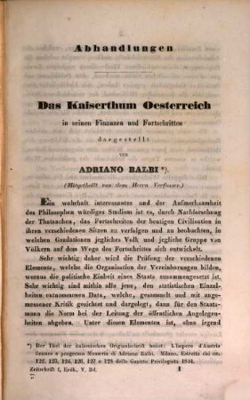 Zeitschrift für Erdkunde : als vergleichende Wiss., mit Aufnahme ihrer Elemente aus d. Naturwiss., Geschichte, Statistik etc, 1845 = Bd. 5