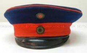Schirmmütze für Offizier, Infanterie-Regiment, Preußen