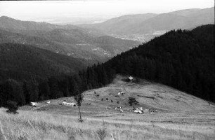 Vogesen: Campingplatz unterhalb des Grand Ballon