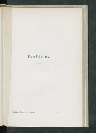 Denksteine