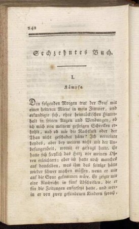 Sechzehntes Buch.