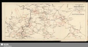 Touren-Uebersicht von Nordböhmen. Teplitz - Reichenberg