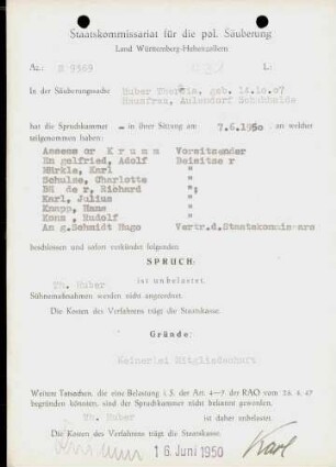 Huber, Theresia