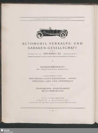 Automobil-Verkaufs- und Garagen-Gesellschaft