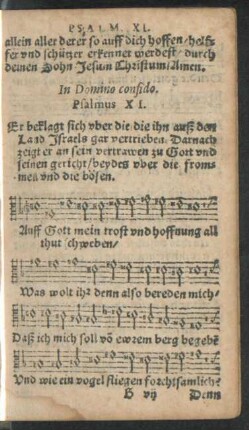 Psalmus XI. - Psalmus XX.