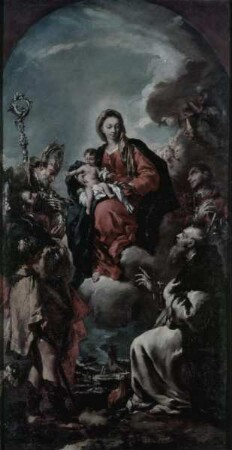 Madonna mit Kind und Heiligen