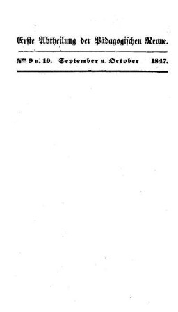 Ueber cursorische Lectüre der alten Classiker in den Gymnasien : mit Rücksicht auf Hrn. Dr. Köchly