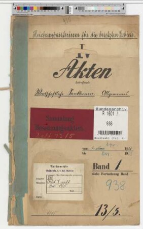 Wirtschaftliche Sanktionen. Allgemeines