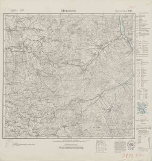 5425 (alte Nr.: 3173) Kleinsassen, Meßtischblatt