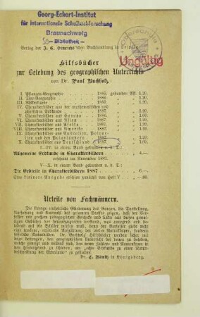 Urteile von Fachmännern