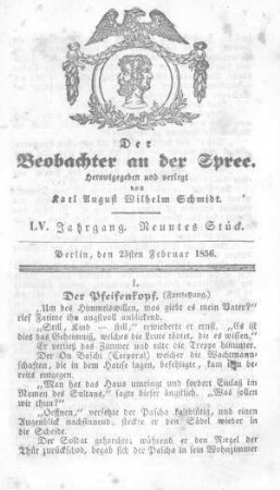 9. Stück, 25. Februar 1856