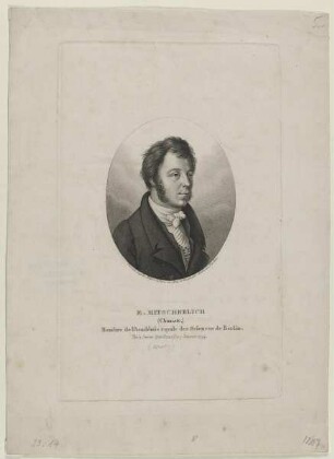 Bildnis des E. Mitscherlich