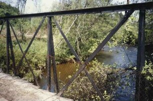 Alte Feldwegbrücke bei Oberau über die Untere Argen