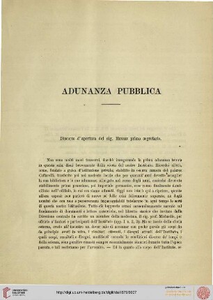 Adunanza pubblica