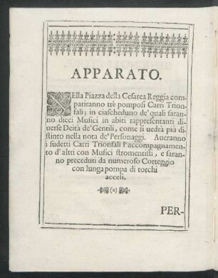 Apparato.