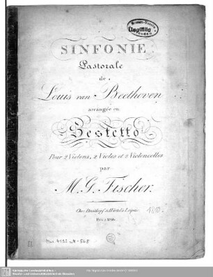 Sinfonie Pastorale de Louis van Beethoven